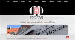 Desktop Screenshot of beauty-house.dk